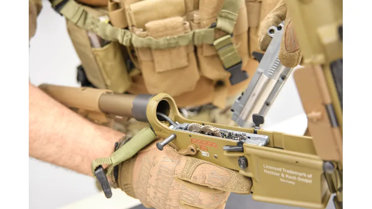 H&K G95K AEG 1,60 Joule Airsoft - vert-brun