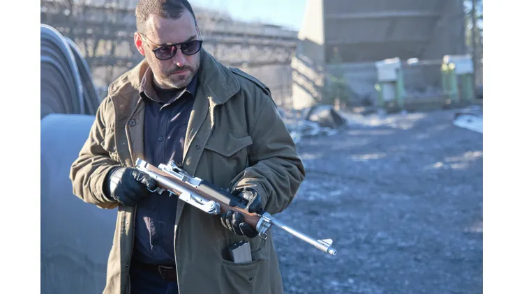 Ruger Mini-14 GBB Airsoft 1.6 Joule - Finitura in vero legno e acciaio inossidabile