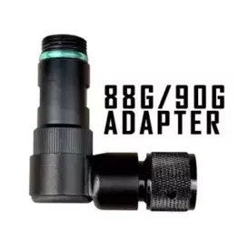 MCS Adattatore angolato per capsule di CO2 da 88 g per la conversione X-68 PDW