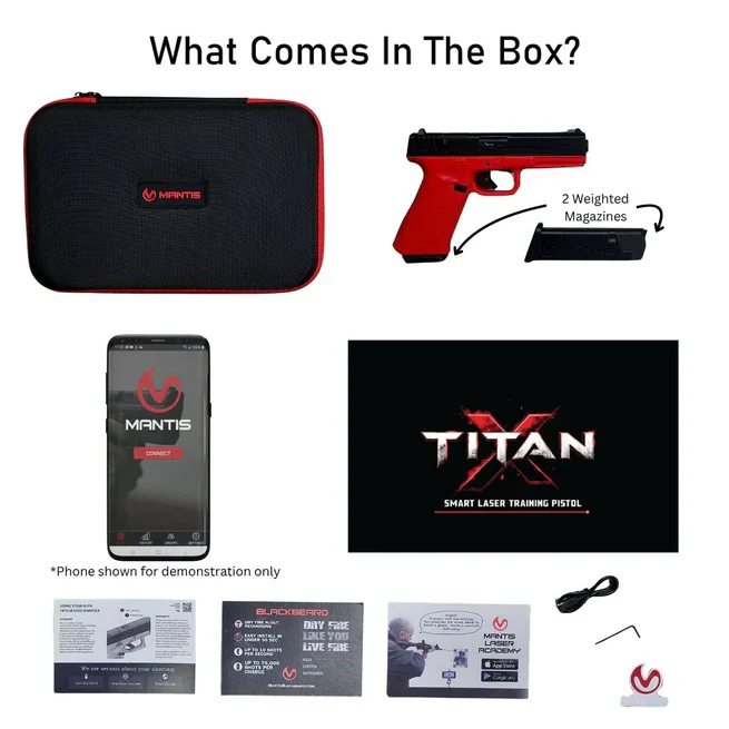 Mantis Pistola laser intelligente per addestramento TitanX