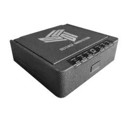 MCS Cofre inteligente para armas Defense Innovation com sensor de impressão digital