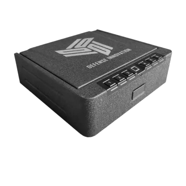 MCS Cofre inteligente para armas Defense Innovation com sensor de impressão digital