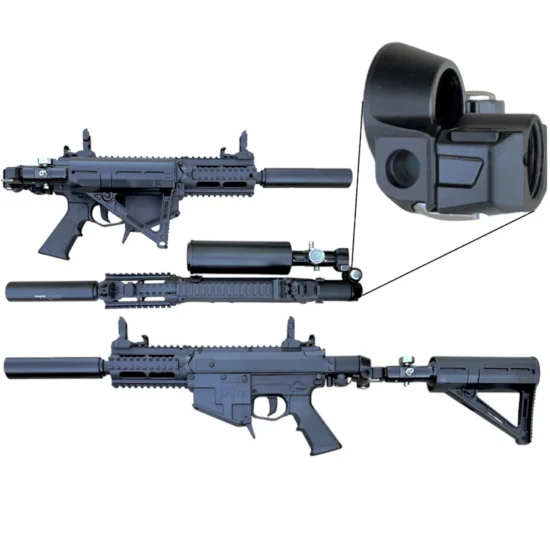 MCS Adaptador dobrável HPA para Pistelle X-68