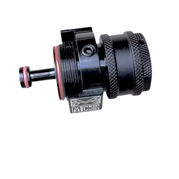 MCS HPA Stock Adapter mit integriertem On/Off Ventil für Pistelle X-68