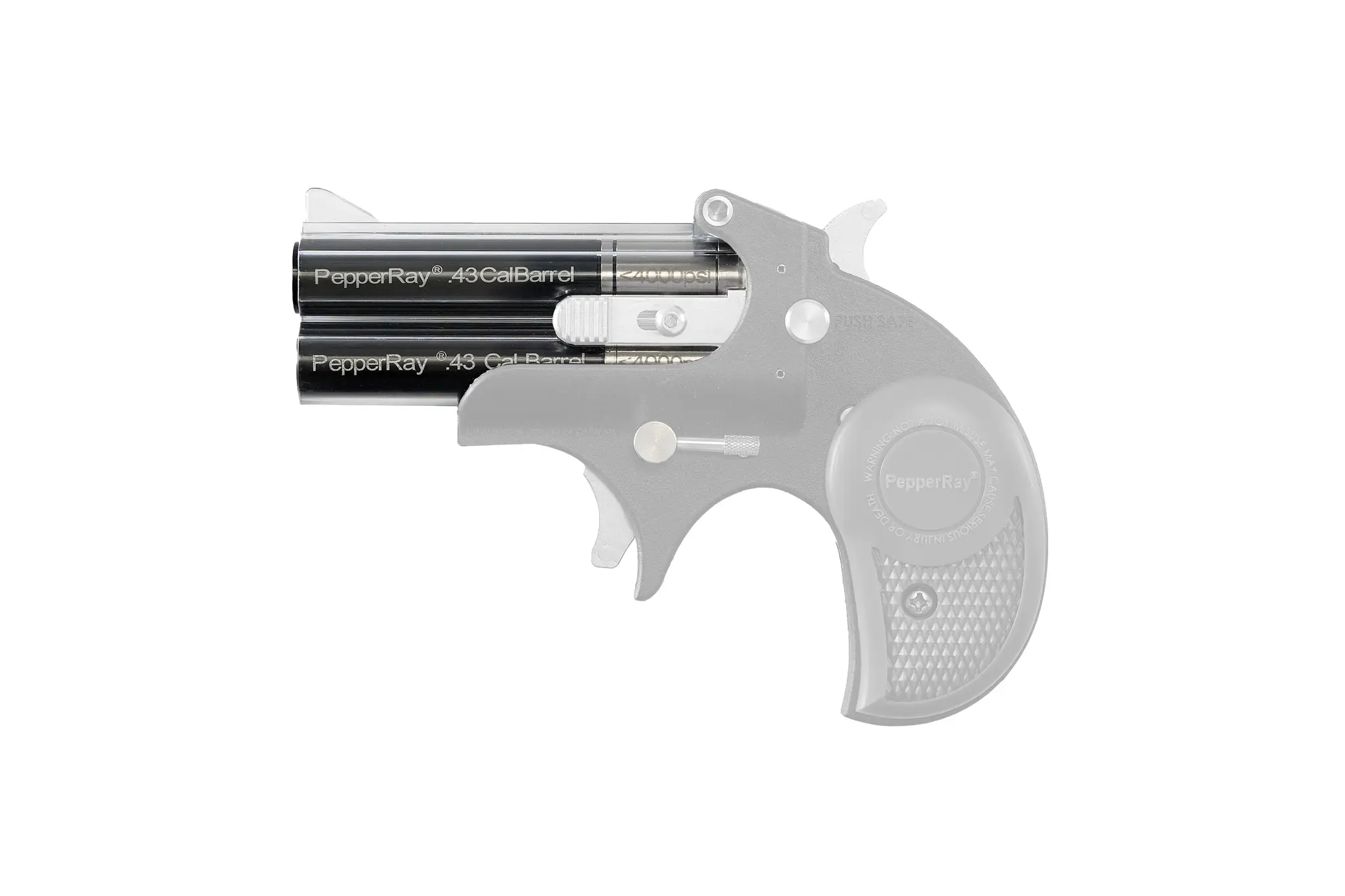 Mercury Rise PepperRay PCP Derringer Bundle Kal. .43 / .50