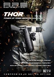 APS Thor grenade launcher pistol