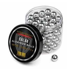HD24 Bolas de alumínio de alto impacto para quebrar vidros, 7,5 g, calibre .68 - 100 unidades