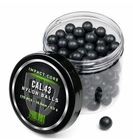 HD24 0.5g Nylon Balls Impact Core Bullets Cal. .43 - 175 pieces