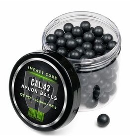 HD24 Balles à noyau d'impact en nylon de 0,5 g, calibre .43 - 175 pièces