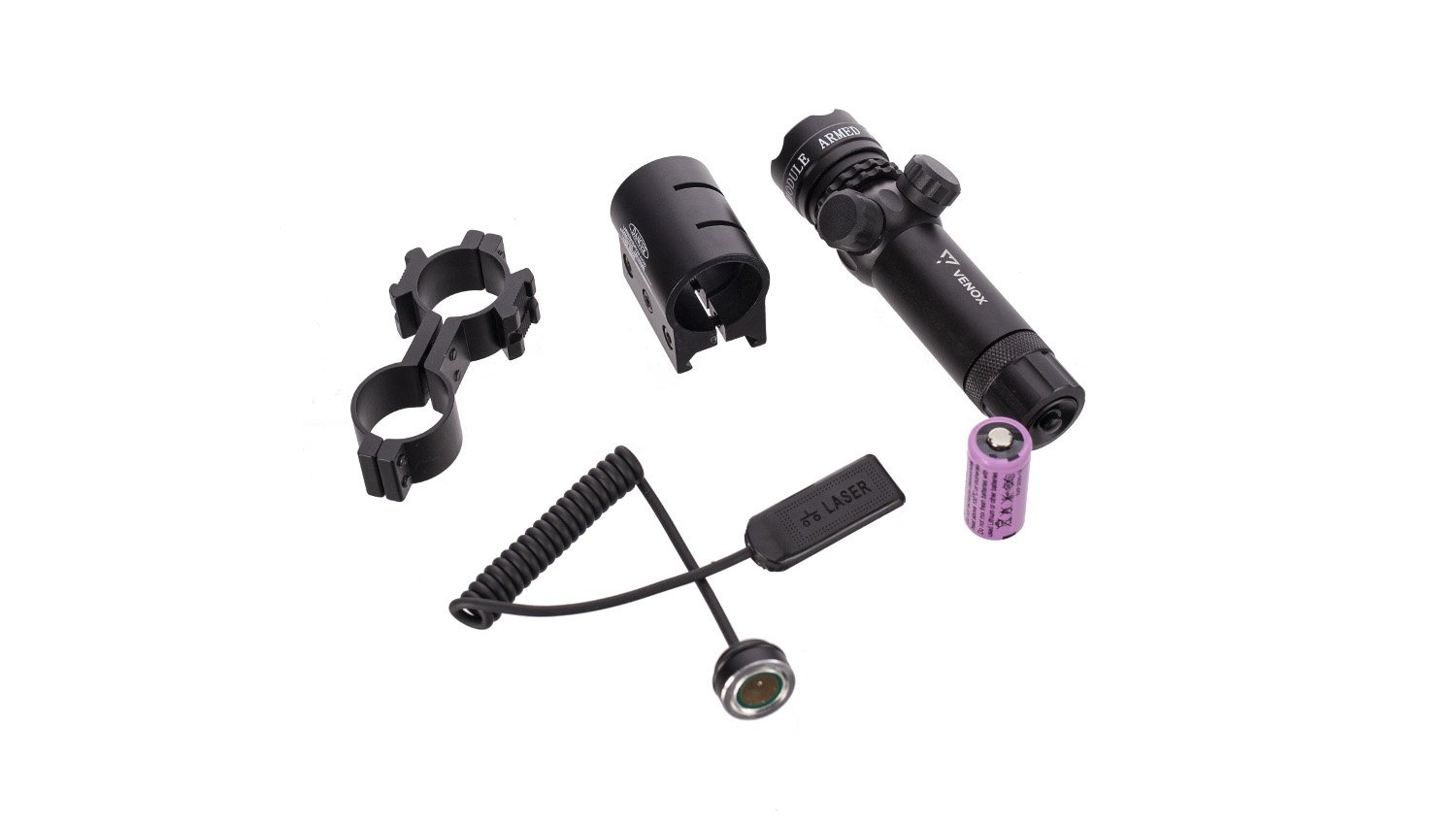 Venox Force Laserzielgerät - roter Laser