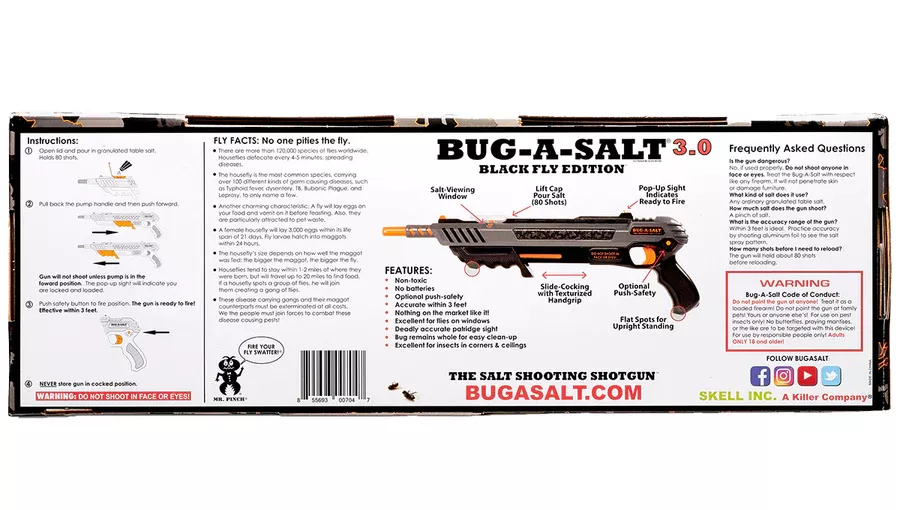 Bug a Salt Salt blaster 3.0 Black Fly