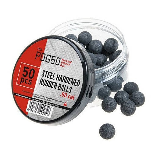 RazorGun PDG50 Rubber Balls with Iron Filling Cal. .50 - 50 Pieces