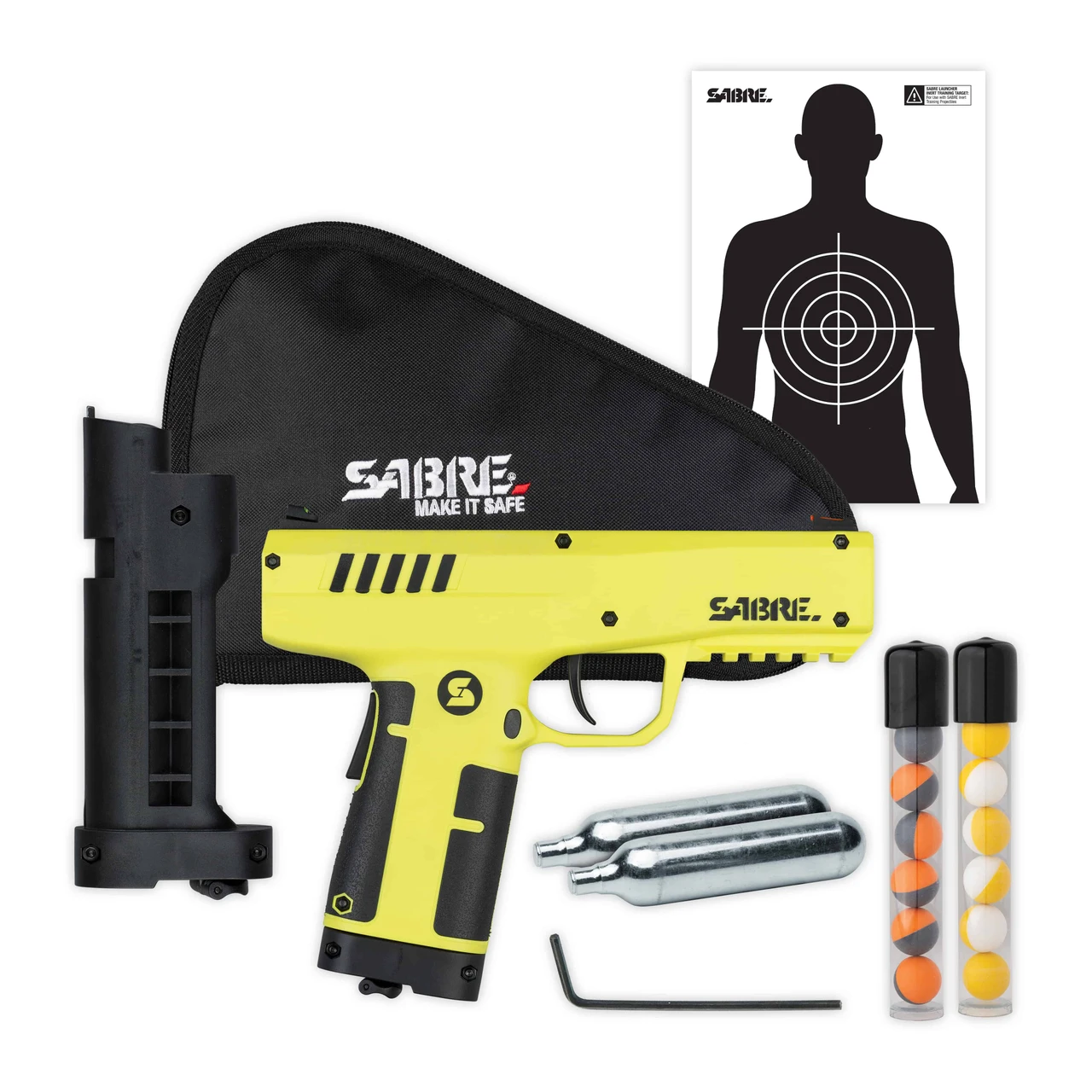 Sabre Kit lanzador de pistola rojo 7 MagFed - Cal. 68