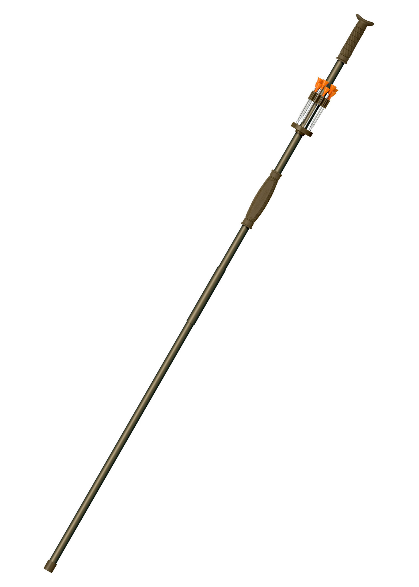 Cold Steel Zarabatana profissional de grosso calibre .625, duas peças - 150 cm