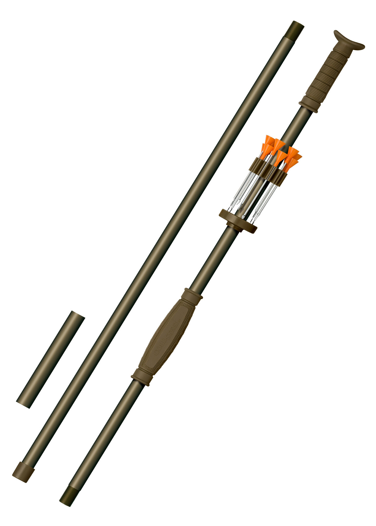 Cold Steel Zarabatana profissional de grosso calibre .625, duas peças - 150 cm