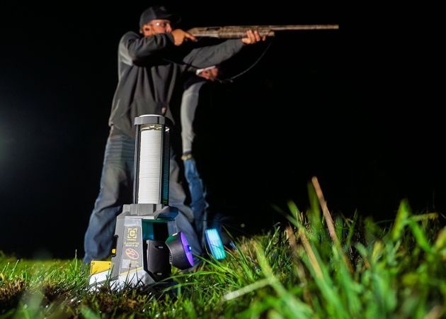 Caldwell Lanzador de discos de arcilla tierra-aire ClayCopter