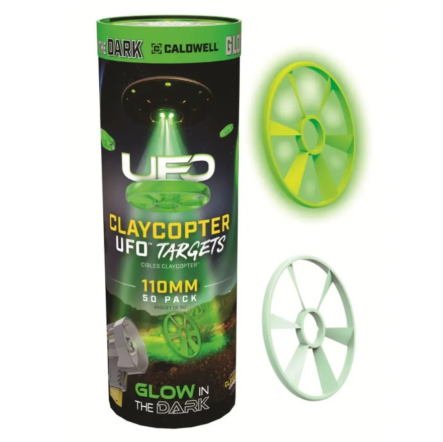 Caldwell Discos voladores ClayCopter - paquete de 50