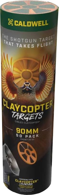 Caldwell Discos voladores ClayCopter - paquete de 50