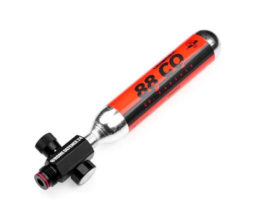 HD24 Adaptador de CO2 de 88g com válvula liga-desliga