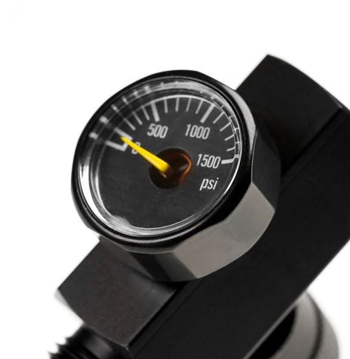 HD24 Adaptador de Co2 de 88 g con válvula de cierre.