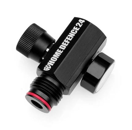 HD24 Adaptador de Co2 de 88 g con válvula de cierre.