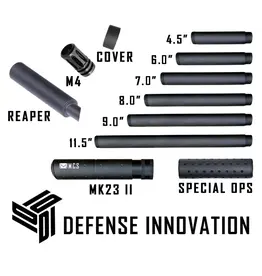 MCS Kit de cañón y silenciador para Mercury Rise IntruBuster Gen2 Cal. .68