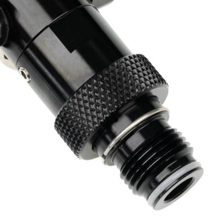 HD24 0.2-liter HPA bottle with 1100 PSI on/off regulator