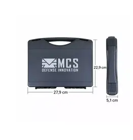MCS Custodia compatta per pistola 27,9 x 22,9 x 5,1 cm