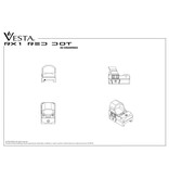 Vesta RX1 Micro Red Dot Optic  – Picatinny