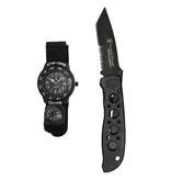 Smith & Wesson Extreme Ops Combo – nóż taktyczny i wodoodporny zegarek z kompasem