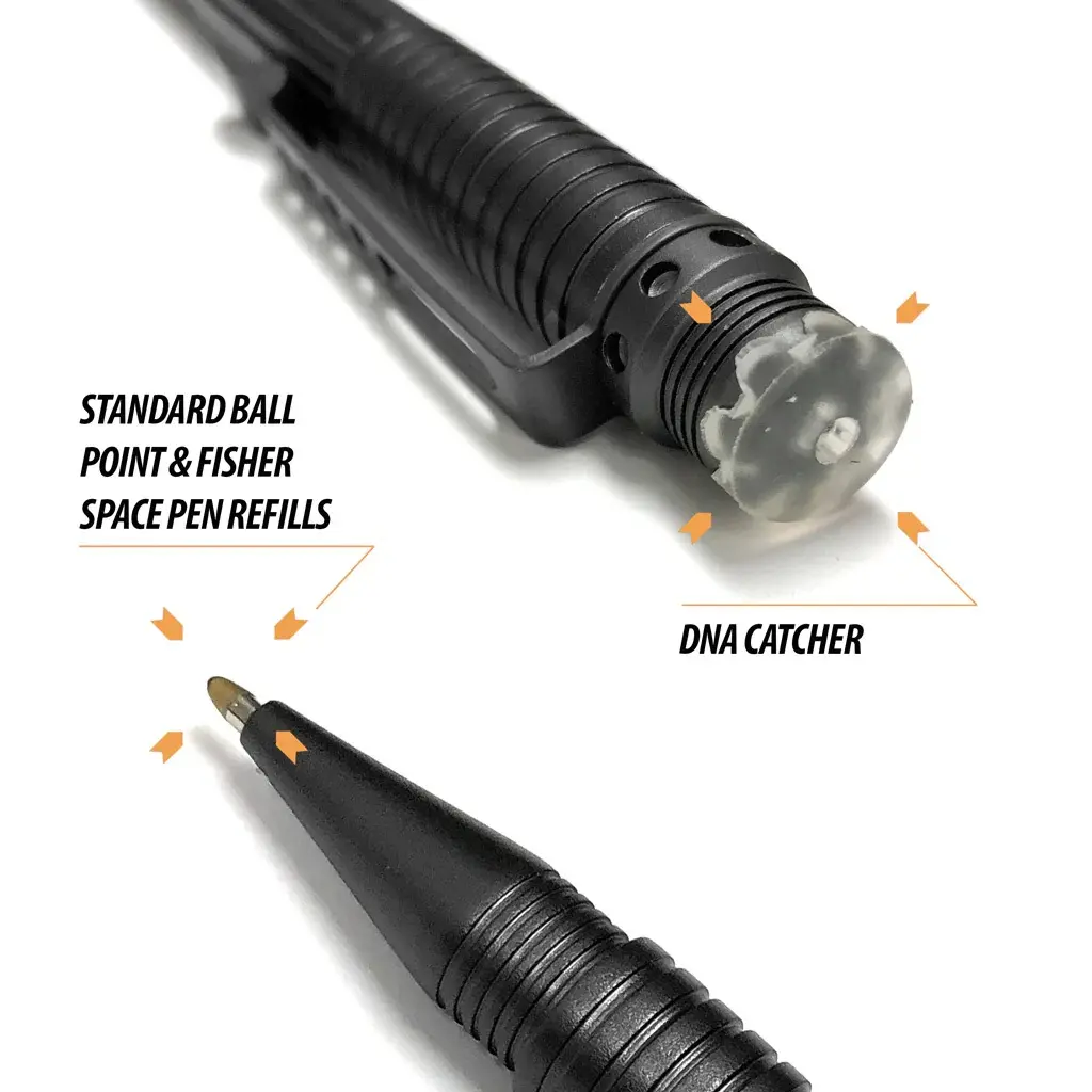 UZI Defender Tactical Pen mit DNA-Catcher