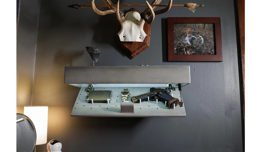 Lockdown Hidden pistol rack, Farmhouse model