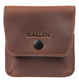 Allen Leather belt pouch for 6 rifle cartridges - brown