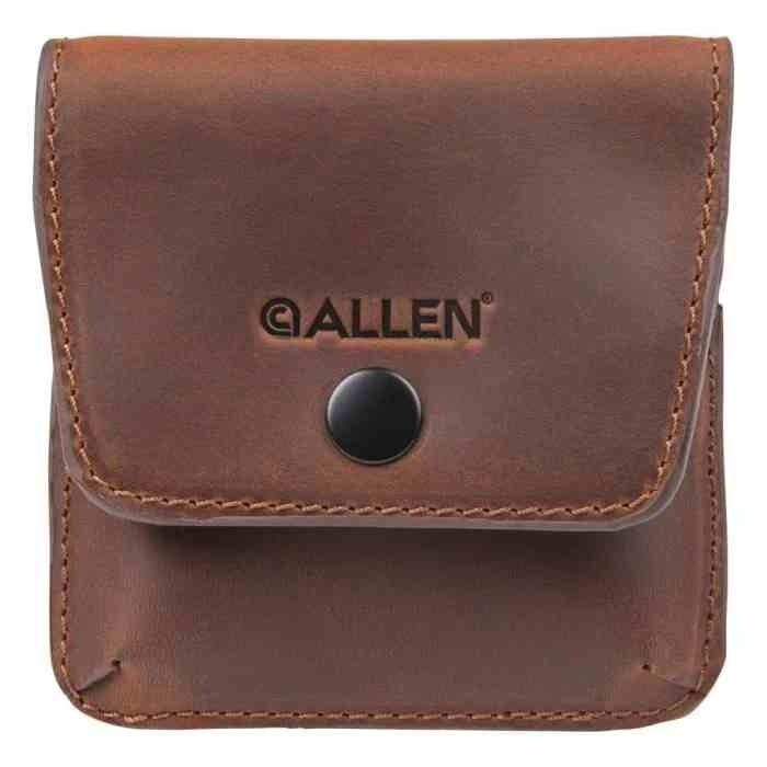 Allen Marsupio in pelle per 6 cartucce da fucile - marrone