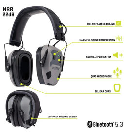 Allen ULTRX Bionic Fuse - Protezione acustica Bluetooth con sistema a 4 microfoni