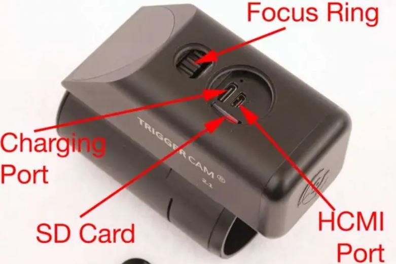 Eyecam Technologies Trigger-Cam 2.1 – 4K Zielfernrohr-Kamera mit Wi-Fi & Live-Streaming