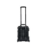 Glary Waterproof hard case suitcase with trolley function – 46 × 35 × 20.6 cm – black
