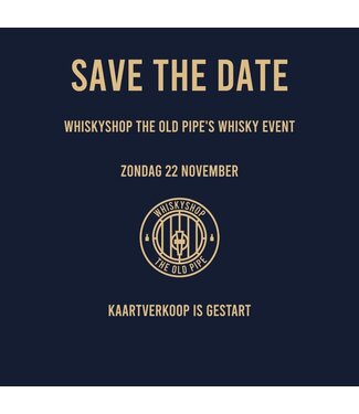 The Old Pipe Whisky event zondag 22 november