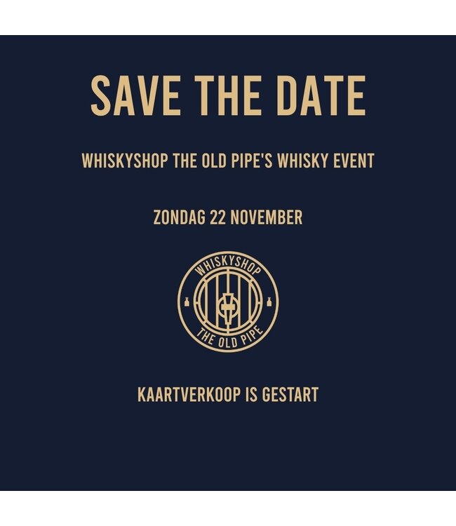 The Old Pipe Whisky event zondag 22 november