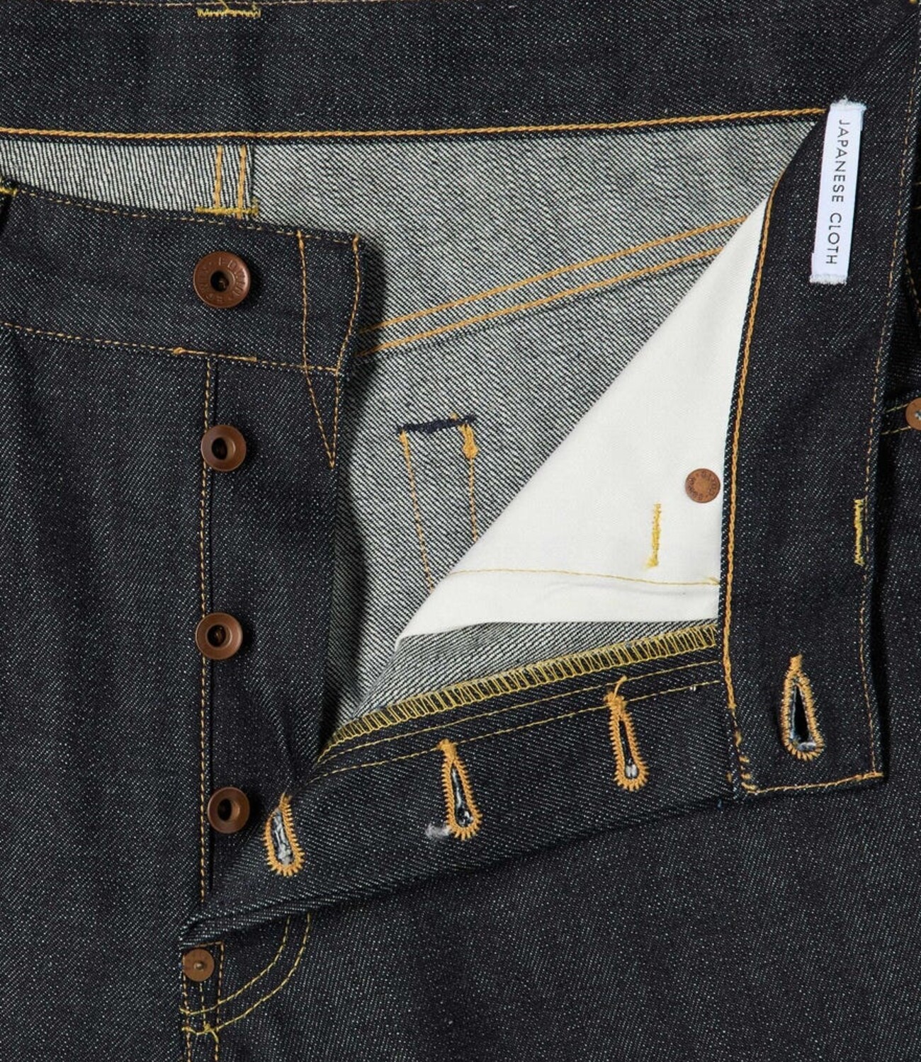 Nashville red listed selvage denim unwashed