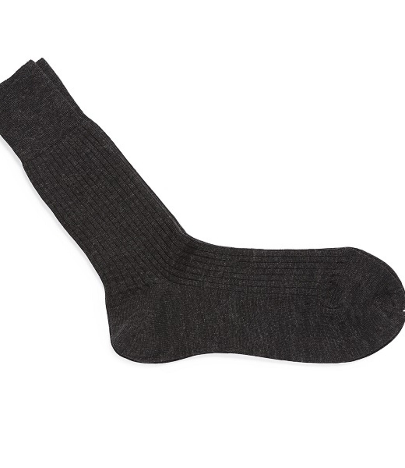 Wool rib sock - Anthracite