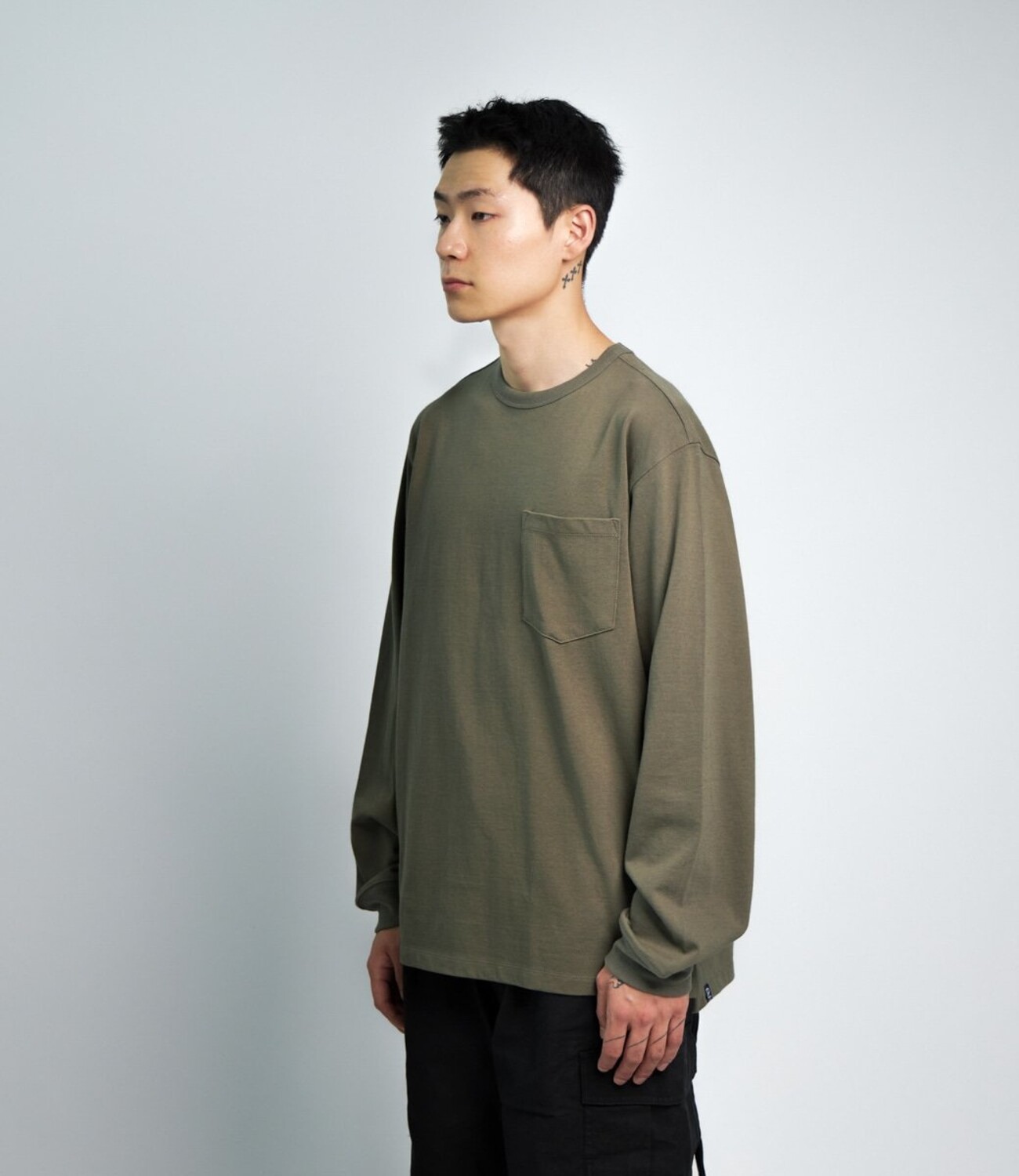 T-Shirt Longsleeve - Olive