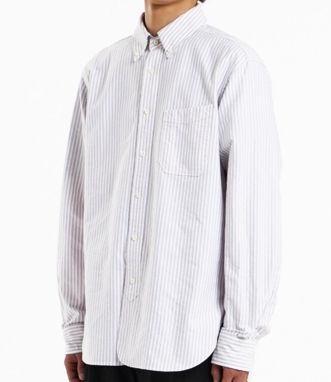 Eastlogue PMT overshirt - Purple stripe