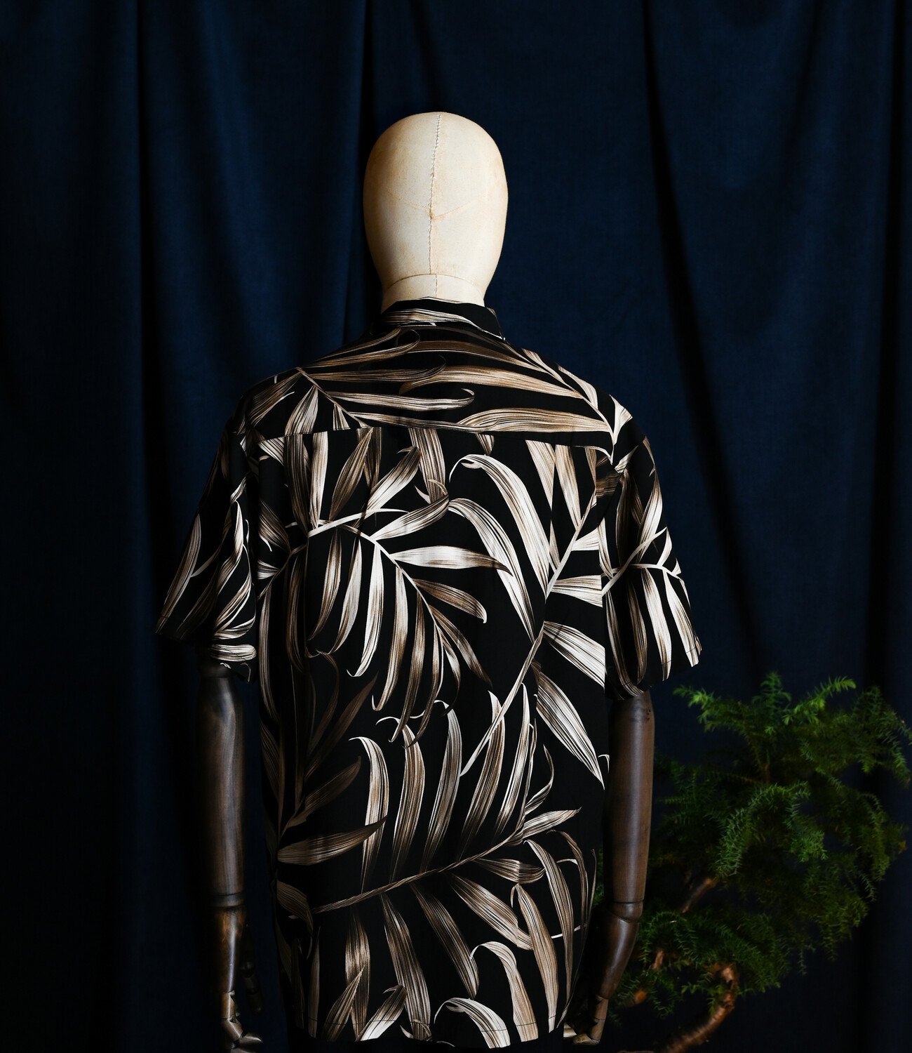 Palm Fronds Hawaiian Aloha Shirt