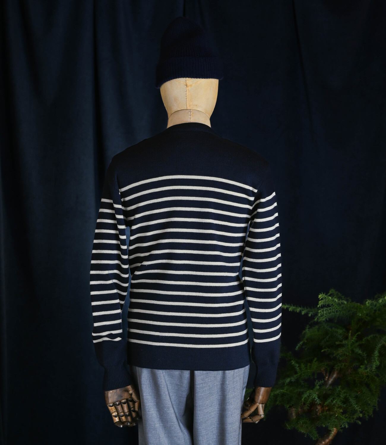 Pull Marin Sailor sweater - Navire/Nature