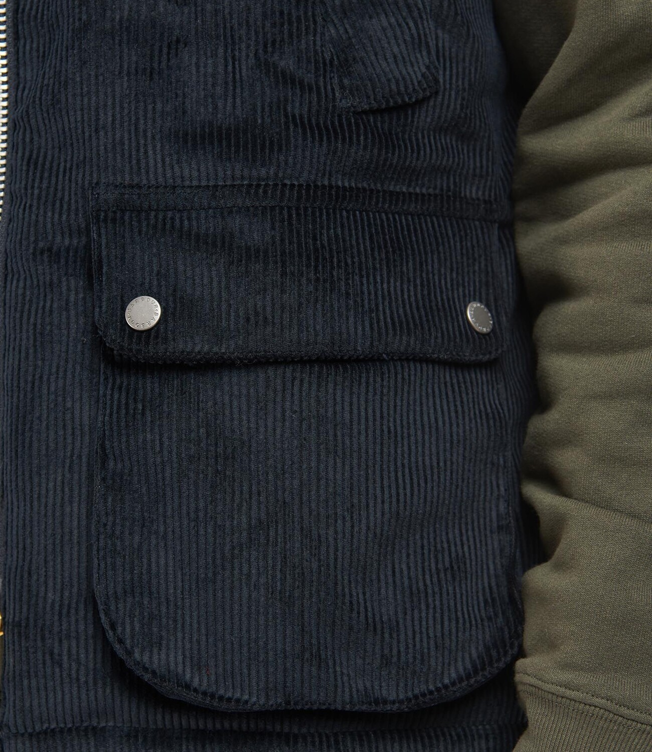 Barbour Slim Line Cord Westmorland Gilet - Navy