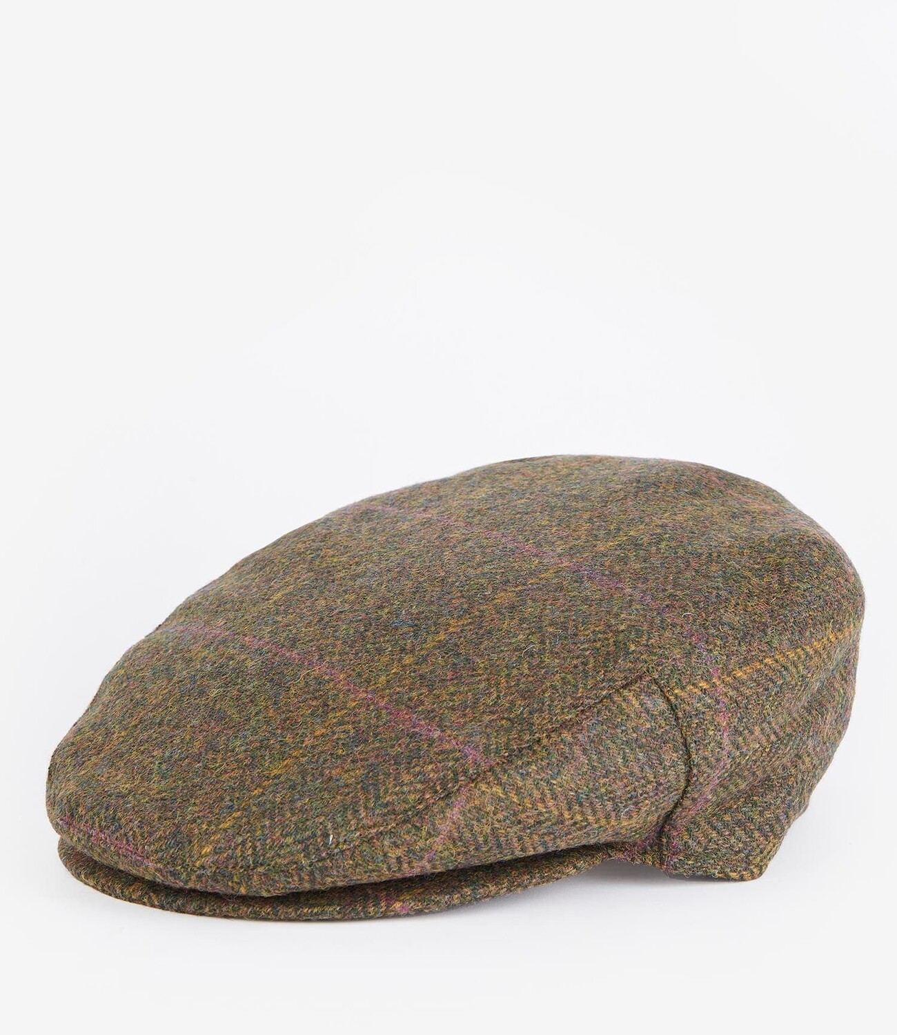 Cairn Flat Cap - Olive Purple Red