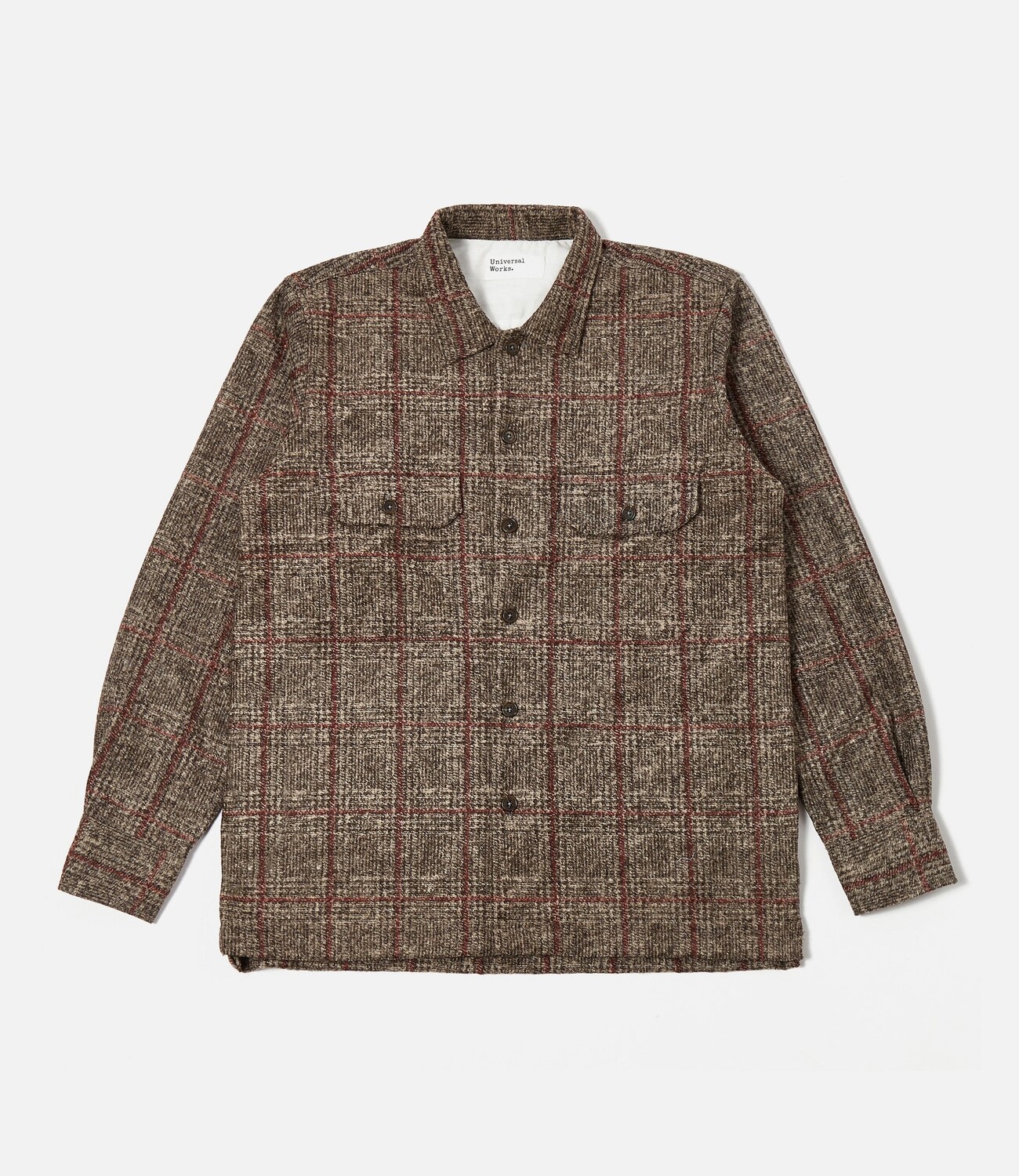 Bari Fleece L/S Utility Shirt - Brown