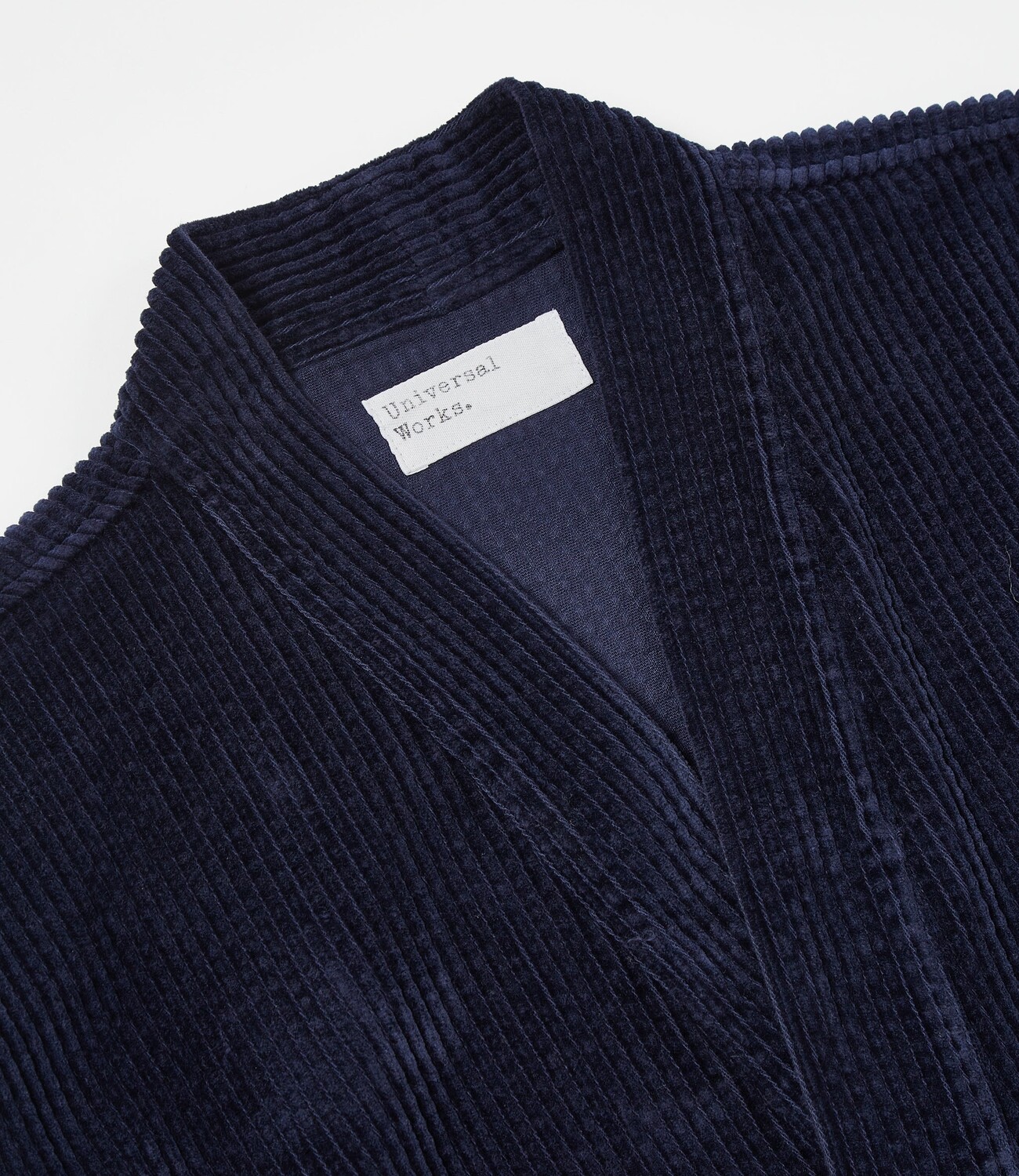 Roi Cord Kyoto Work Jacket - Navy