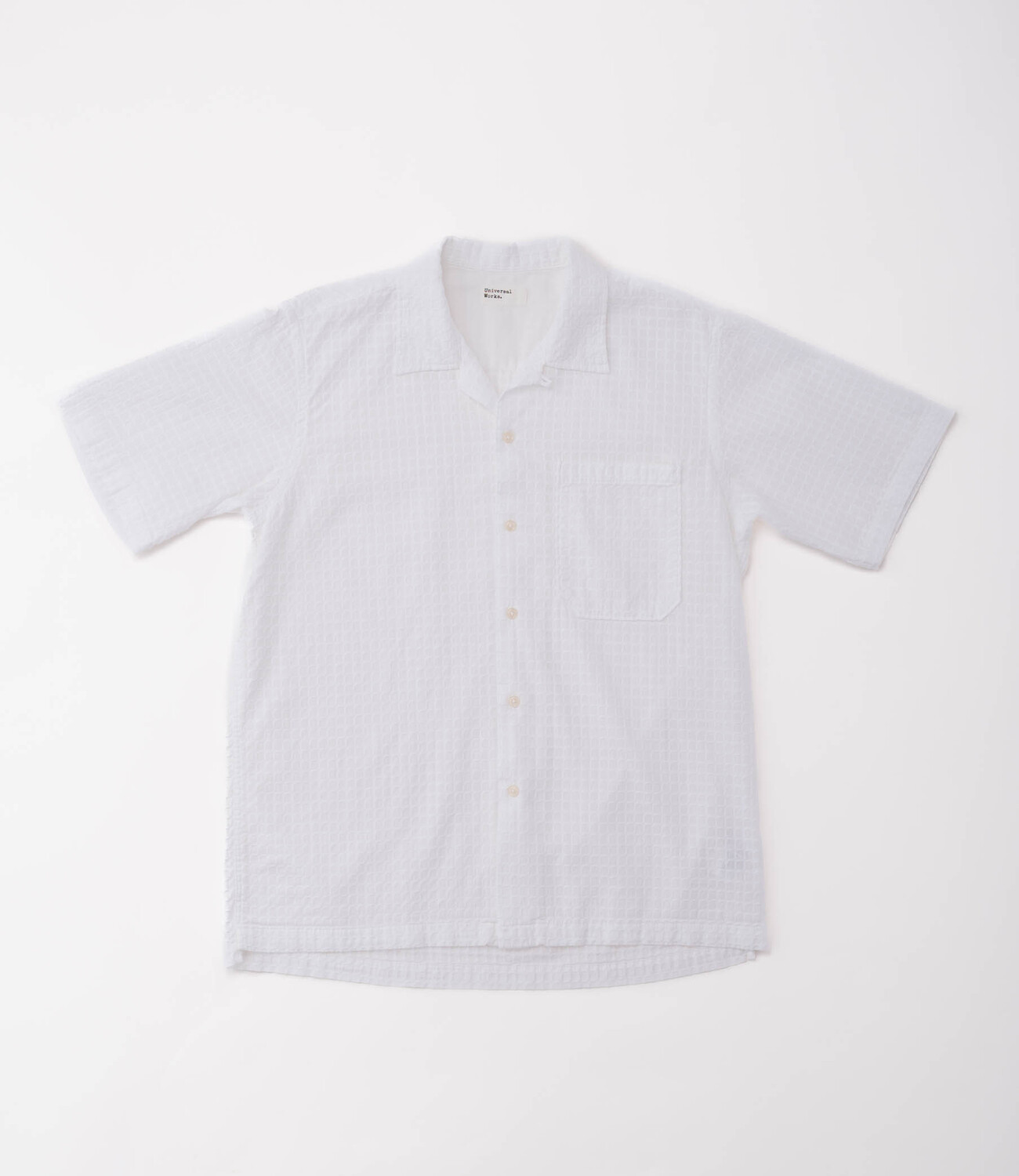 Camp Shirt 100% cotton - White